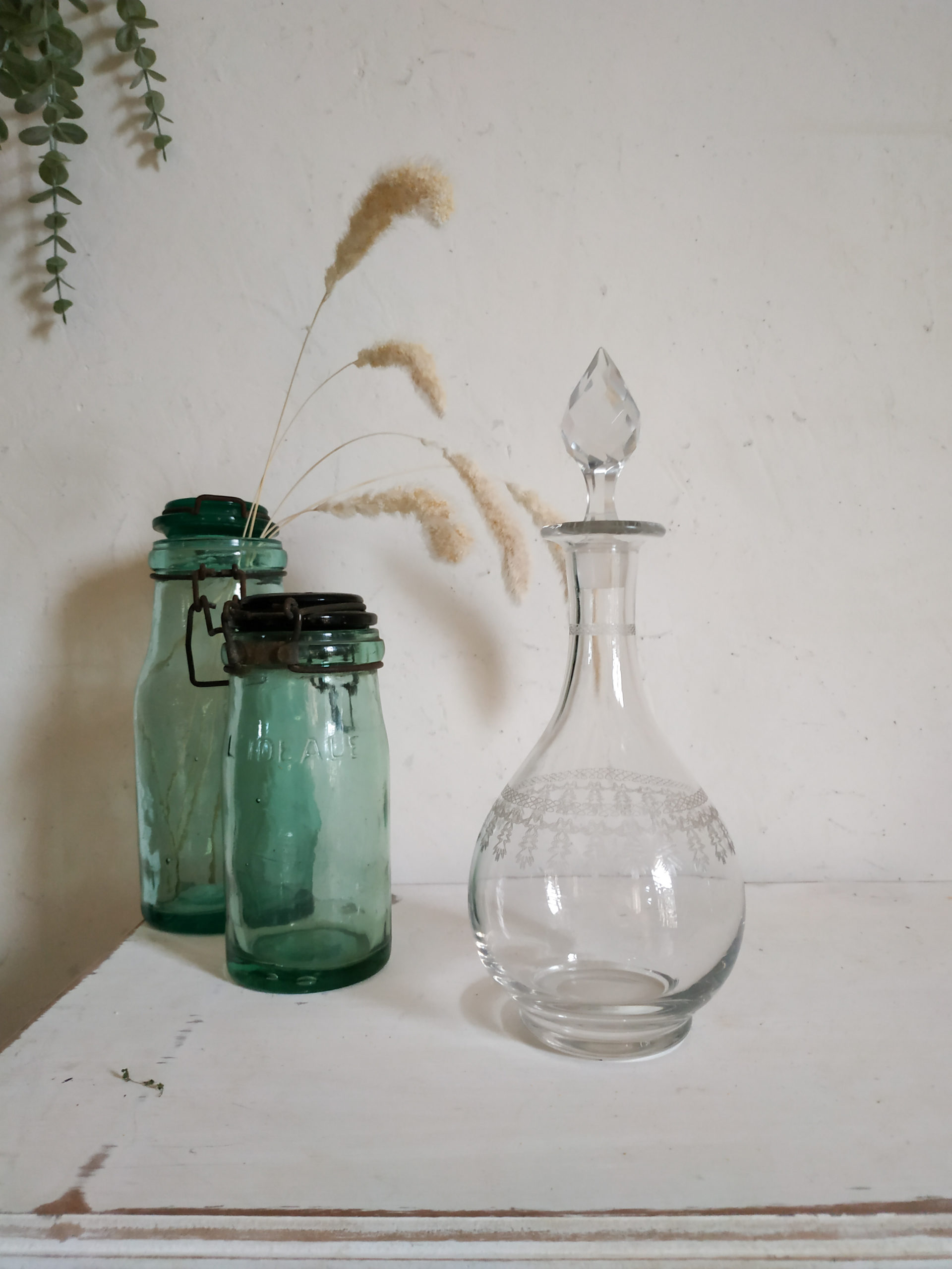 Carafe à vin ancienne - Factory Vintage