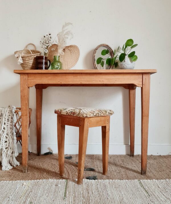 Cette table de ferme sera un sublime bureau inspirant