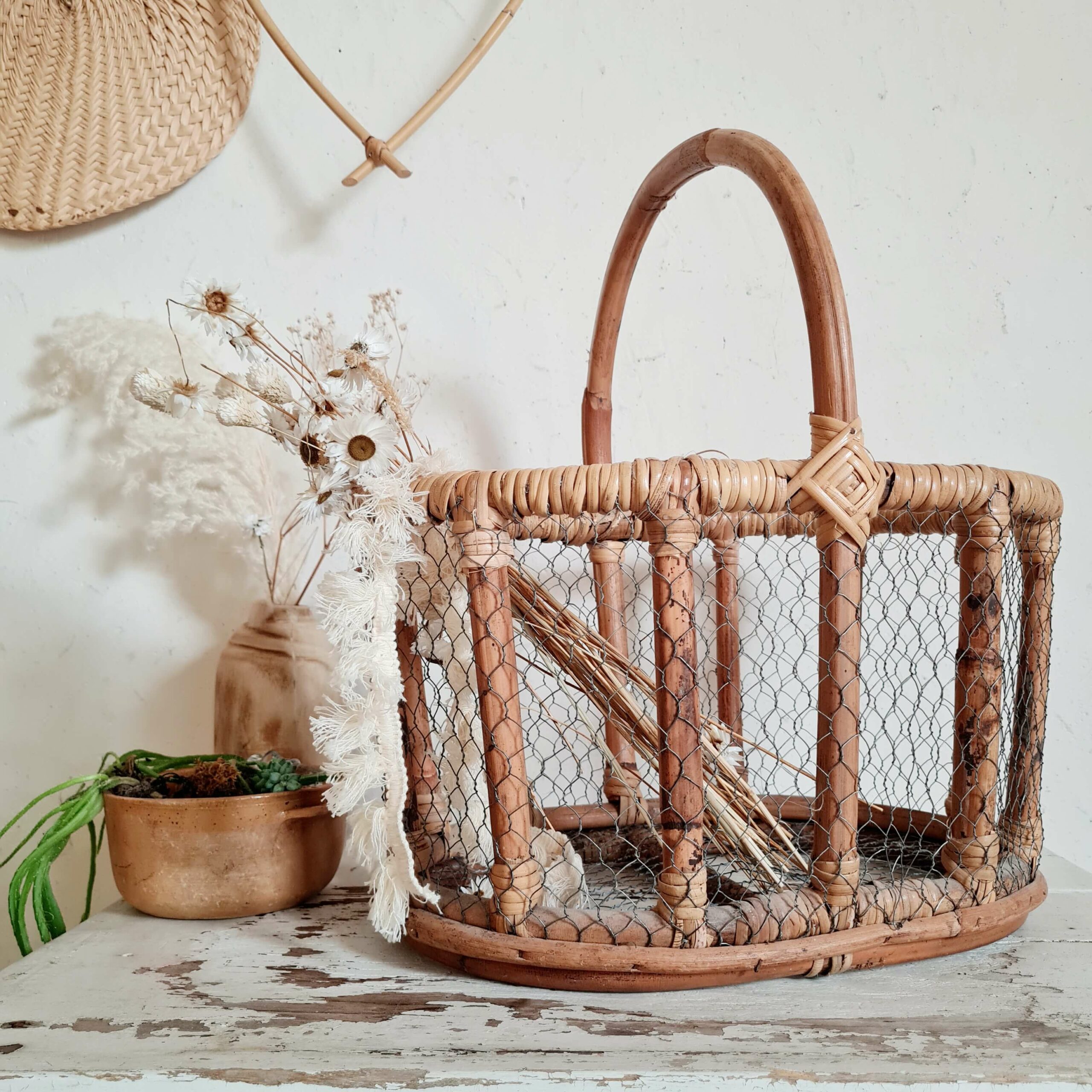 Panier vintage