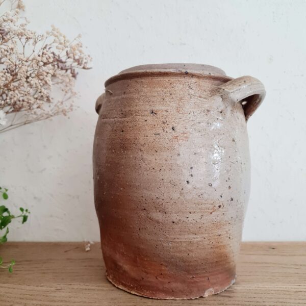 Pot ancien jarre ancienne en terre cuite - poterie ancienne