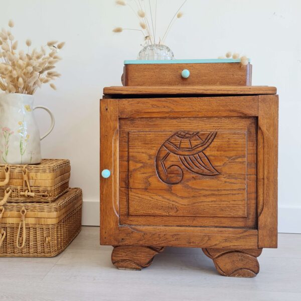 Chevet Art Déco bois