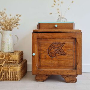 Chevet Art Déco bois