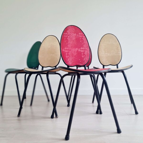 Chaises anciennes années 50