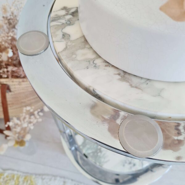 Table marbre chrome ancienne
