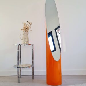Miroir Lipstick psyché orange - H 154