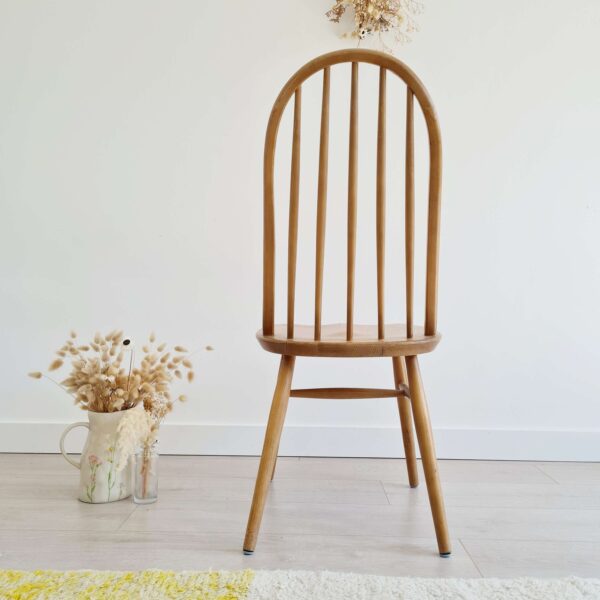 Chaises bistrot en bois à barreaux - hêtre