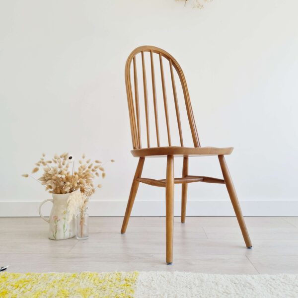 Chaises bistrot en bois à barreaux - hêtre