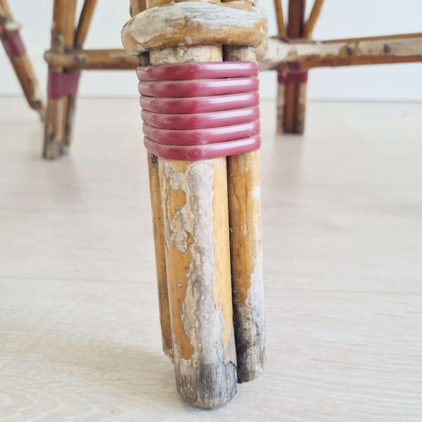 Chaises bistrot rotin Hardy