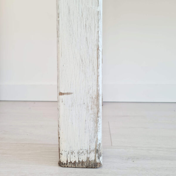 Table de métier bois et zinc
