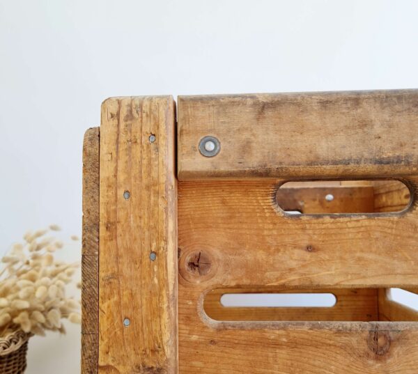 Caisse ancienne dimensions XXL en bois