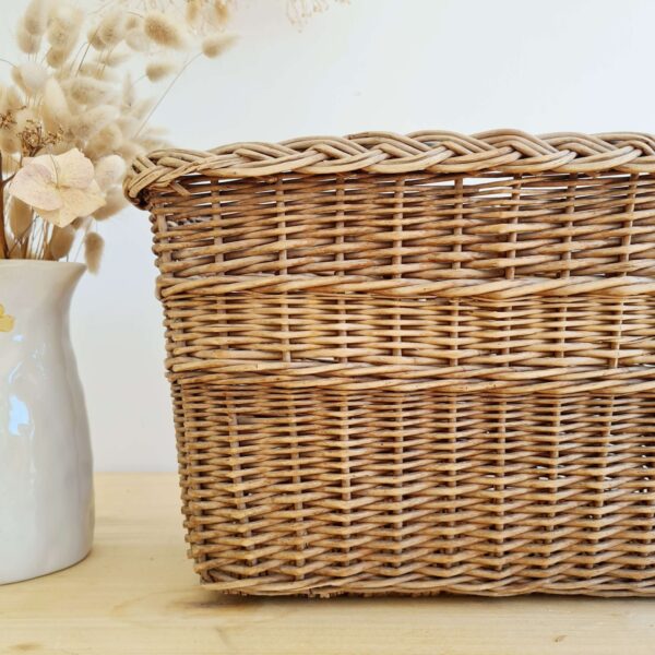 Panier jardinière rotin