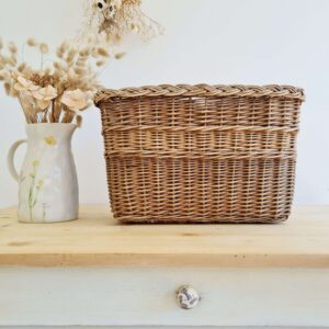 Panier jardinière rotin
