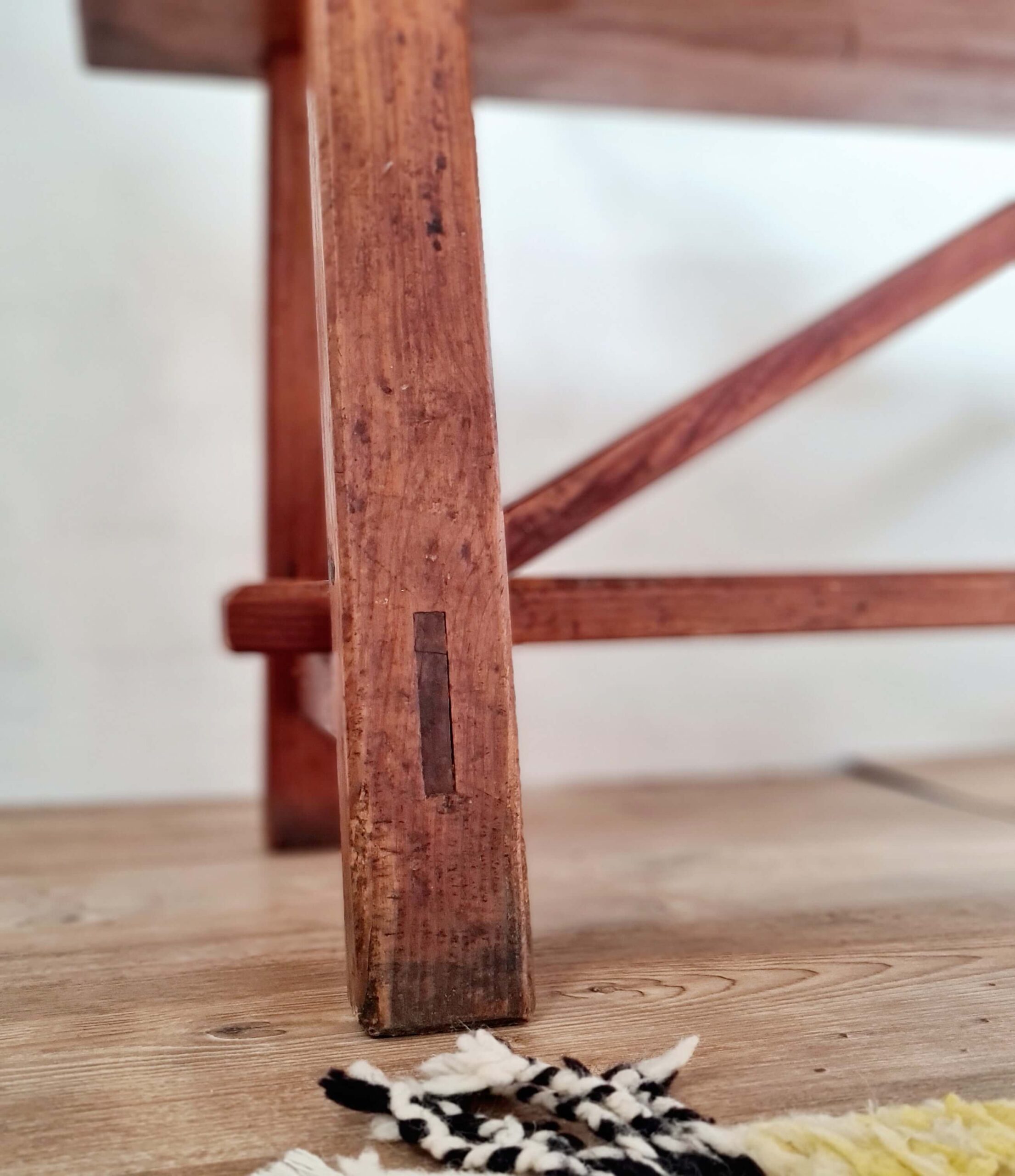 Banc de ferme ancien L130