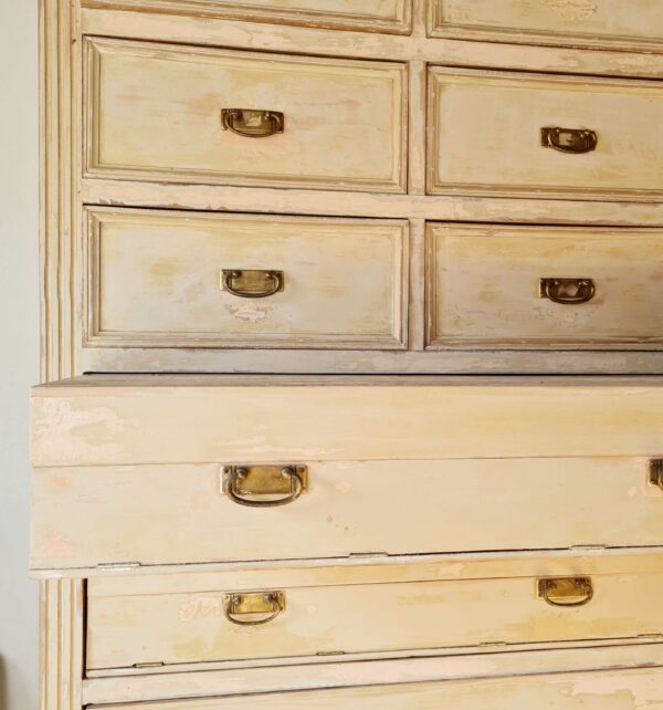 Meuble de métier mercerie commode ancienne