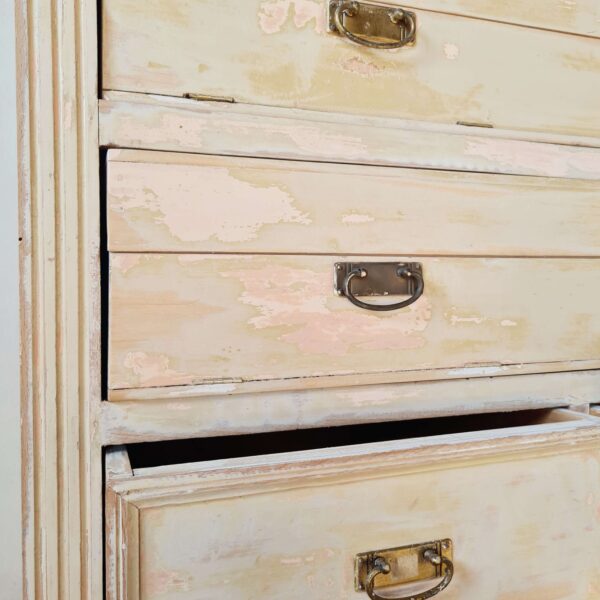 Meuble de métier mercerie commode ancienne