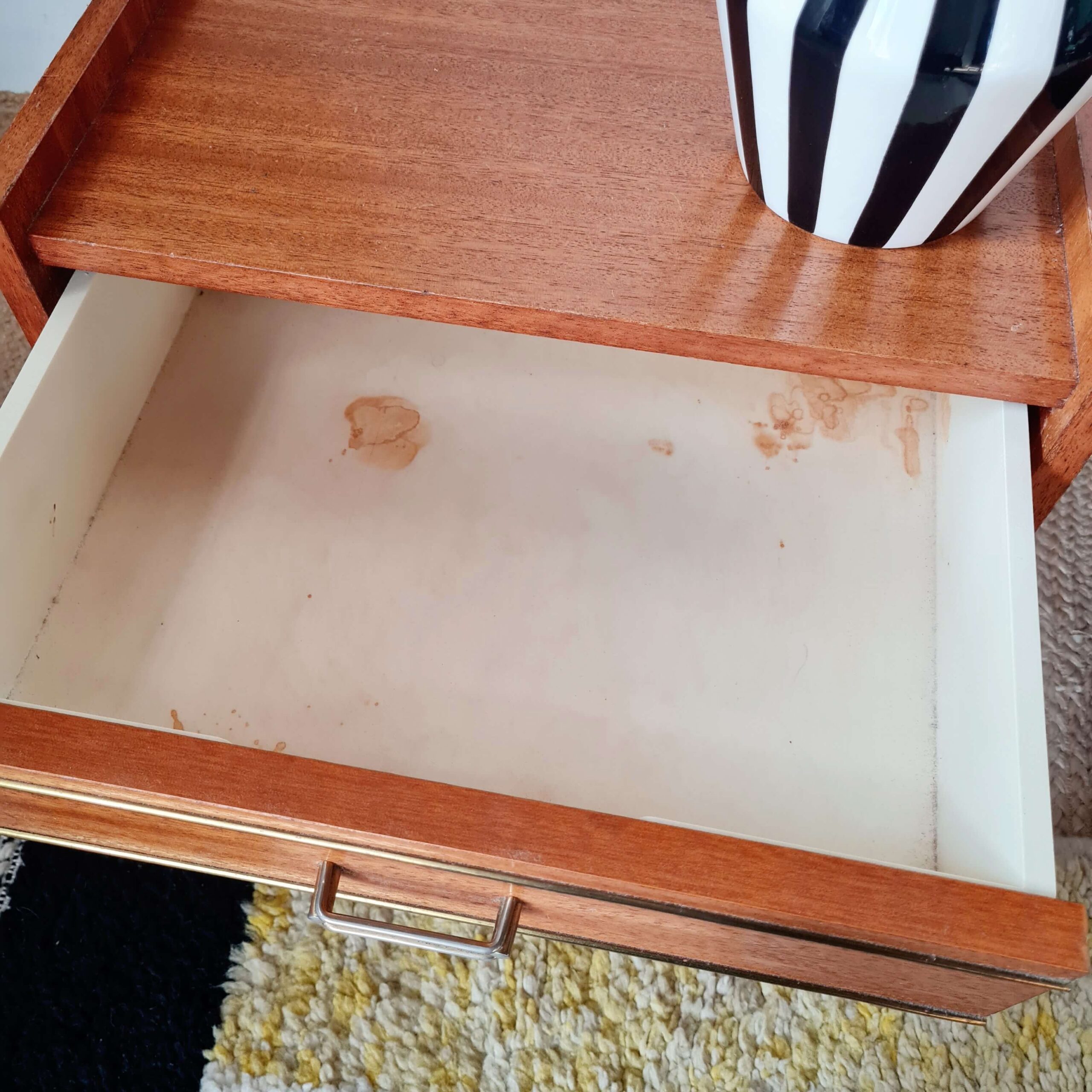 Paire de chevets, années 60, chevets anciens vintage