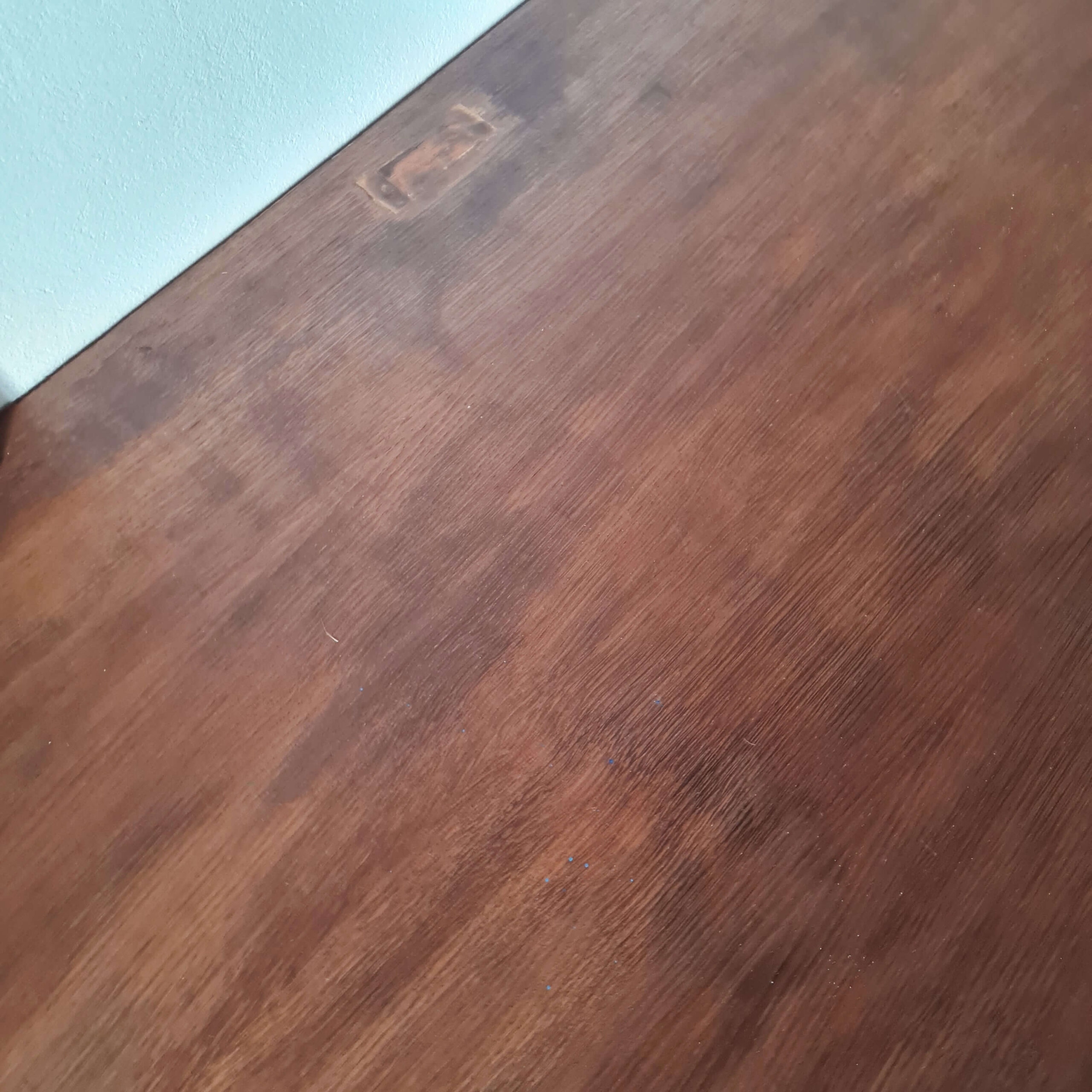 Table industrielle vintage bois et métal