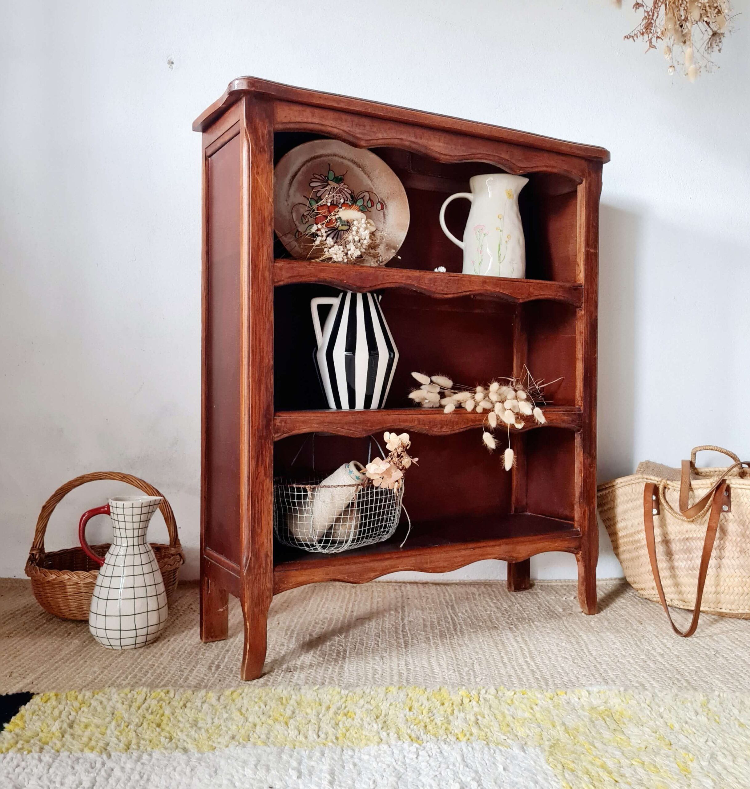 Bibus bois ancien - meuble de caractère vintage