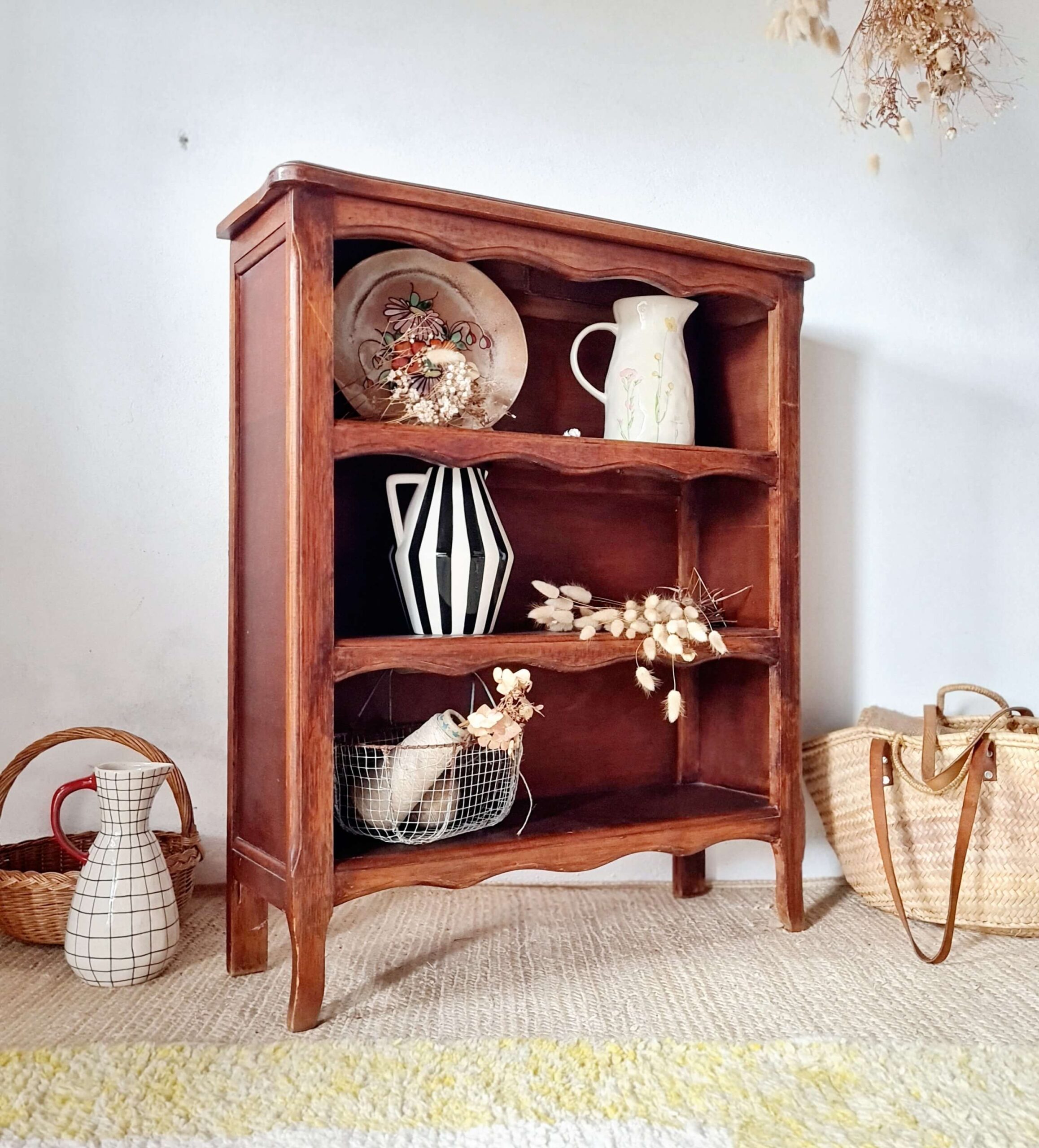 Bibus bois ancien - meuble de caractère vintage