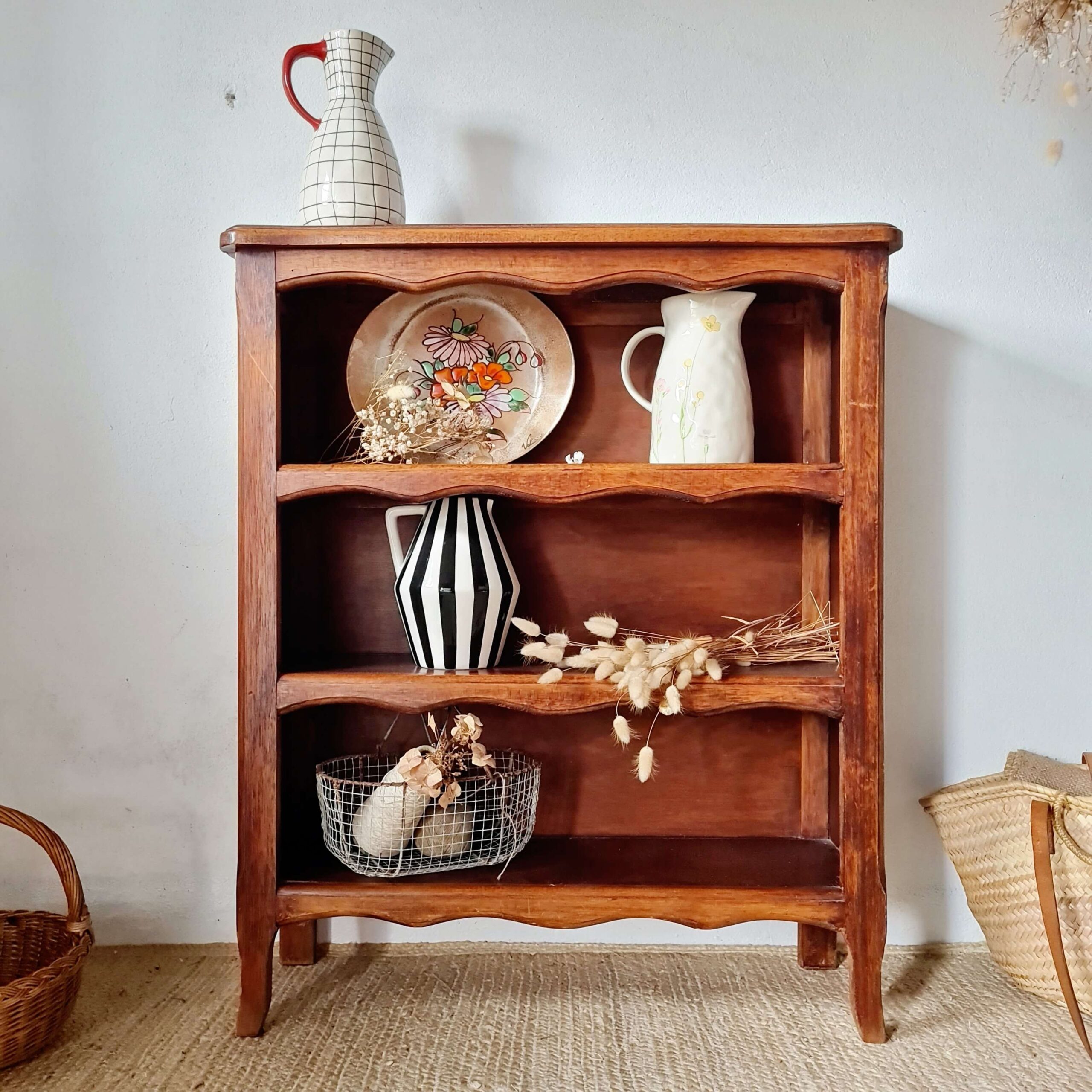 Bibus bois ancien - meuble de caractère vintage