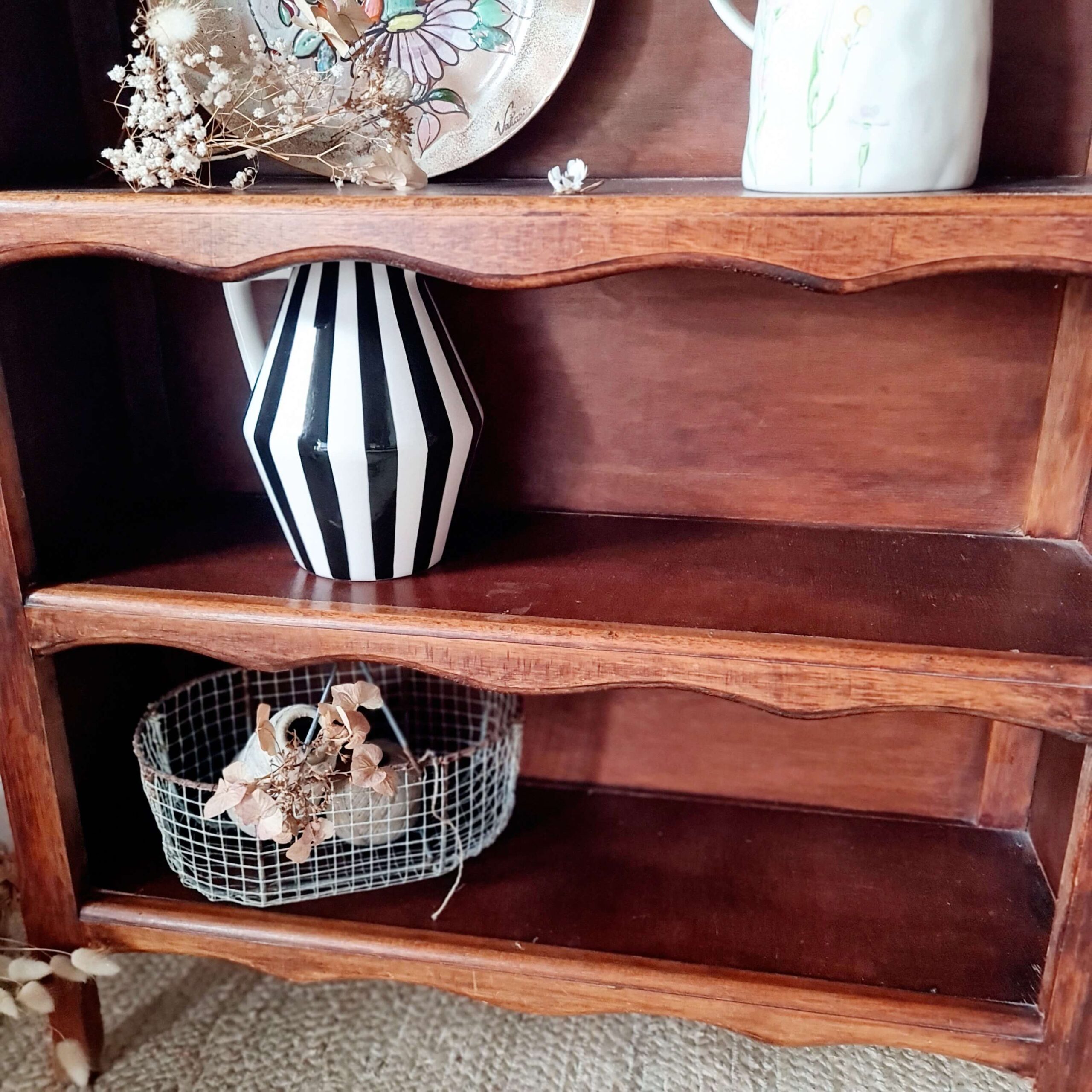 Bibus bois ancien - meuble de caractère vintage