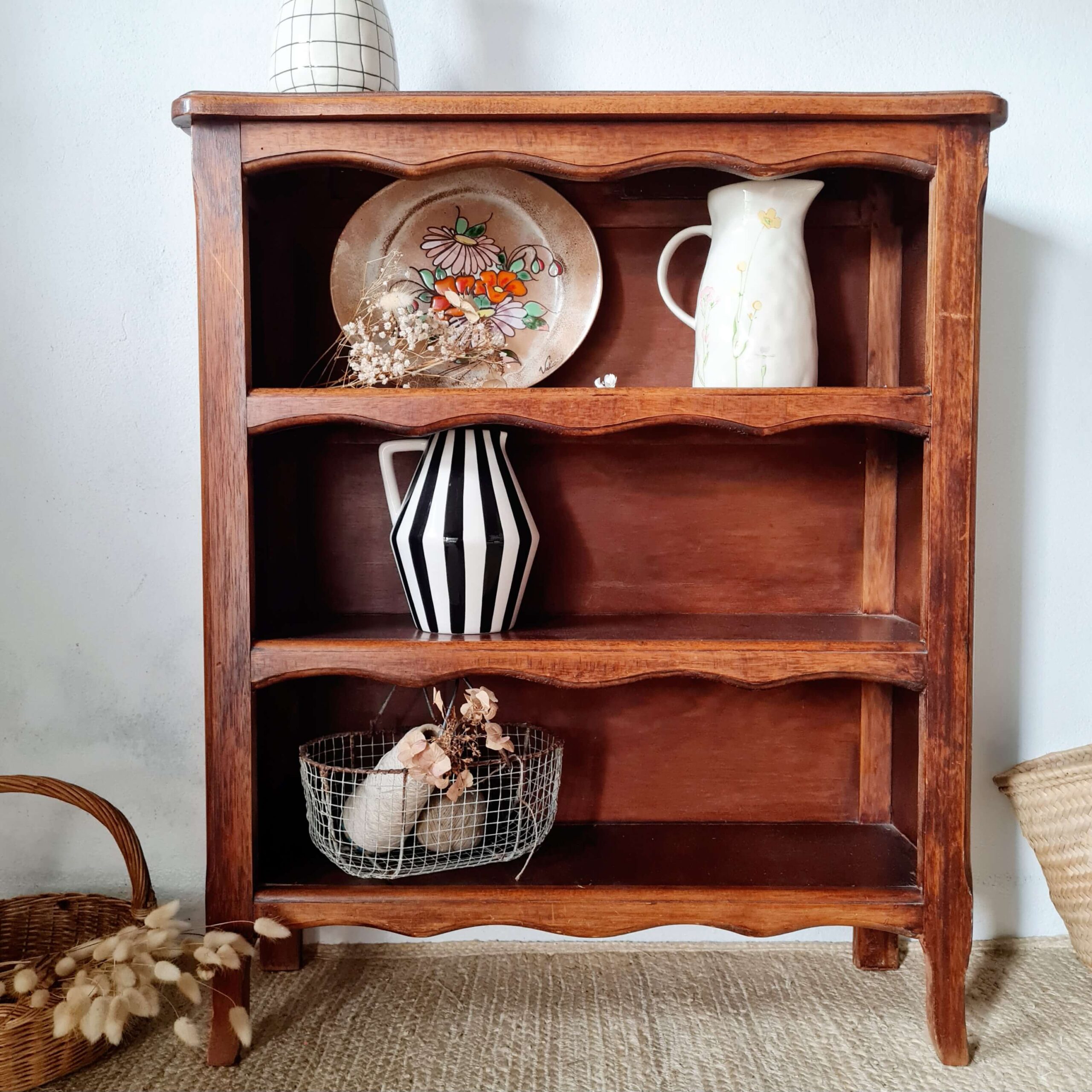 Bibus bois ancien - meuble de caractère vintage