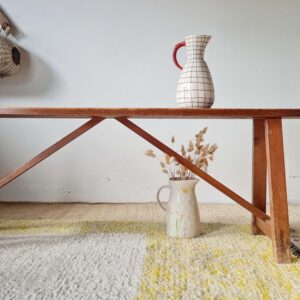 Banc de ferme ancien L140cm