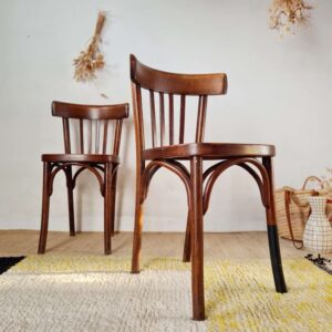 Chaises bistrot anciennes bois