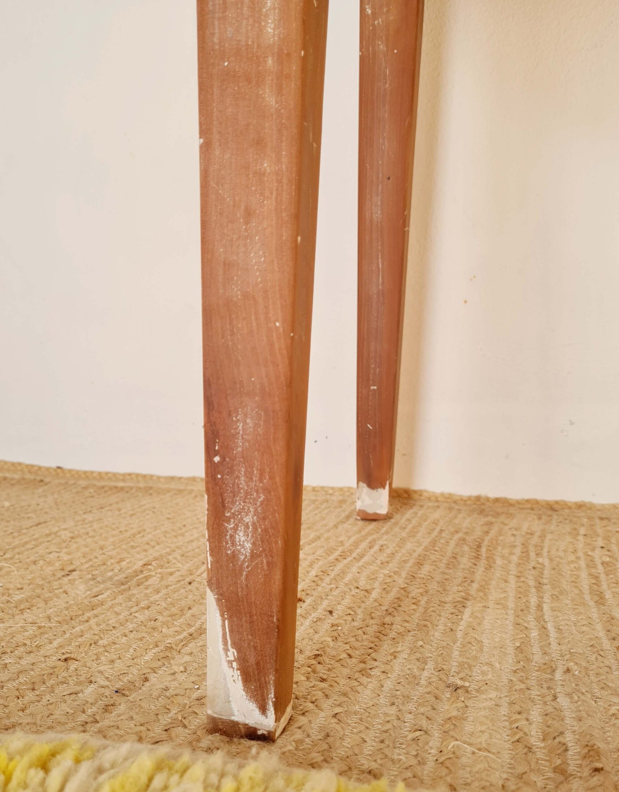 Table de ferme ancienne 2 tiroirs