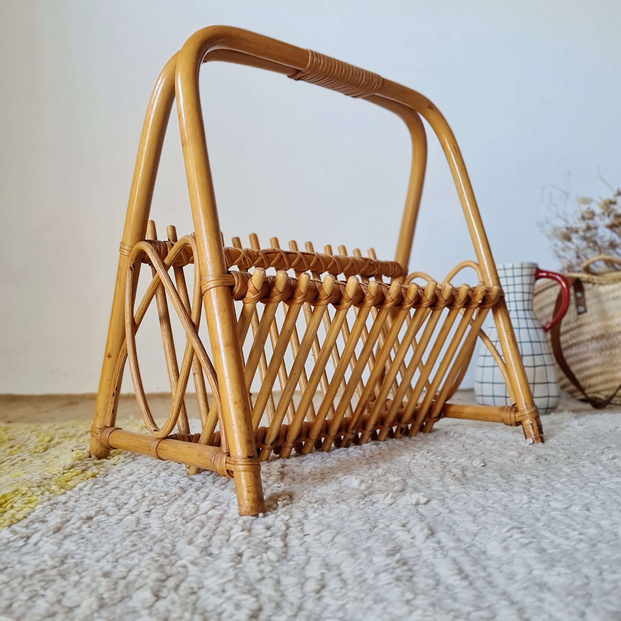 range-magazine-bambou-ancien-vintage